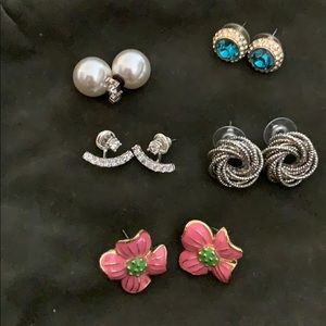 Costume Jewelry - Stud Earrings bundle